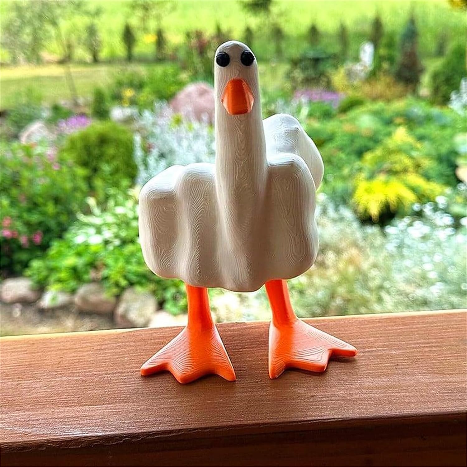 New Duck You Refers To The Cartoon Duck Resin Crafts Garden Sculpture Decoration Design Micro-Landscape 2023 - GBP £9 –P8