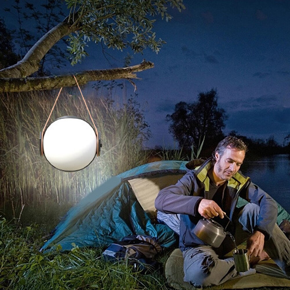 Elf Ball Camping Light Outdoor Atmosphere Camping Tent Light Fast Charging LED Ball Bubble SOS Rescue Light with Bracket 2025 - $22.99 –P4