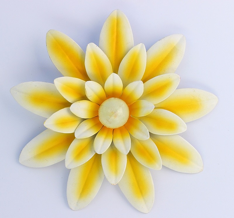 1 kpl metallikukkia seinäkoristelu kukka seinäveistos, käsinmaalattu kukkaveistos, metalliseinä taide ripustettava seinäsisustus sisätiloihin kotitoimistoon kylpyhuone keittiö makuuhuone olohuone 2026 - $11.49 –P8