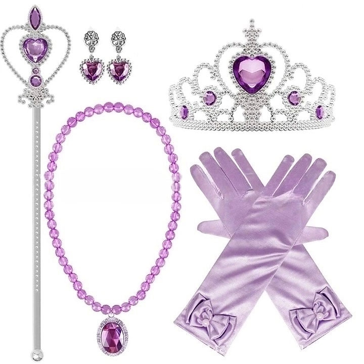 Popelka Princeznovské Elsa Doplňky šperků Princess Cosplay cosplay Filmové kostýmy for Dívčí Dětské Karneval Den dětí Plesová maškaráda 2025 - $14.99 –P1