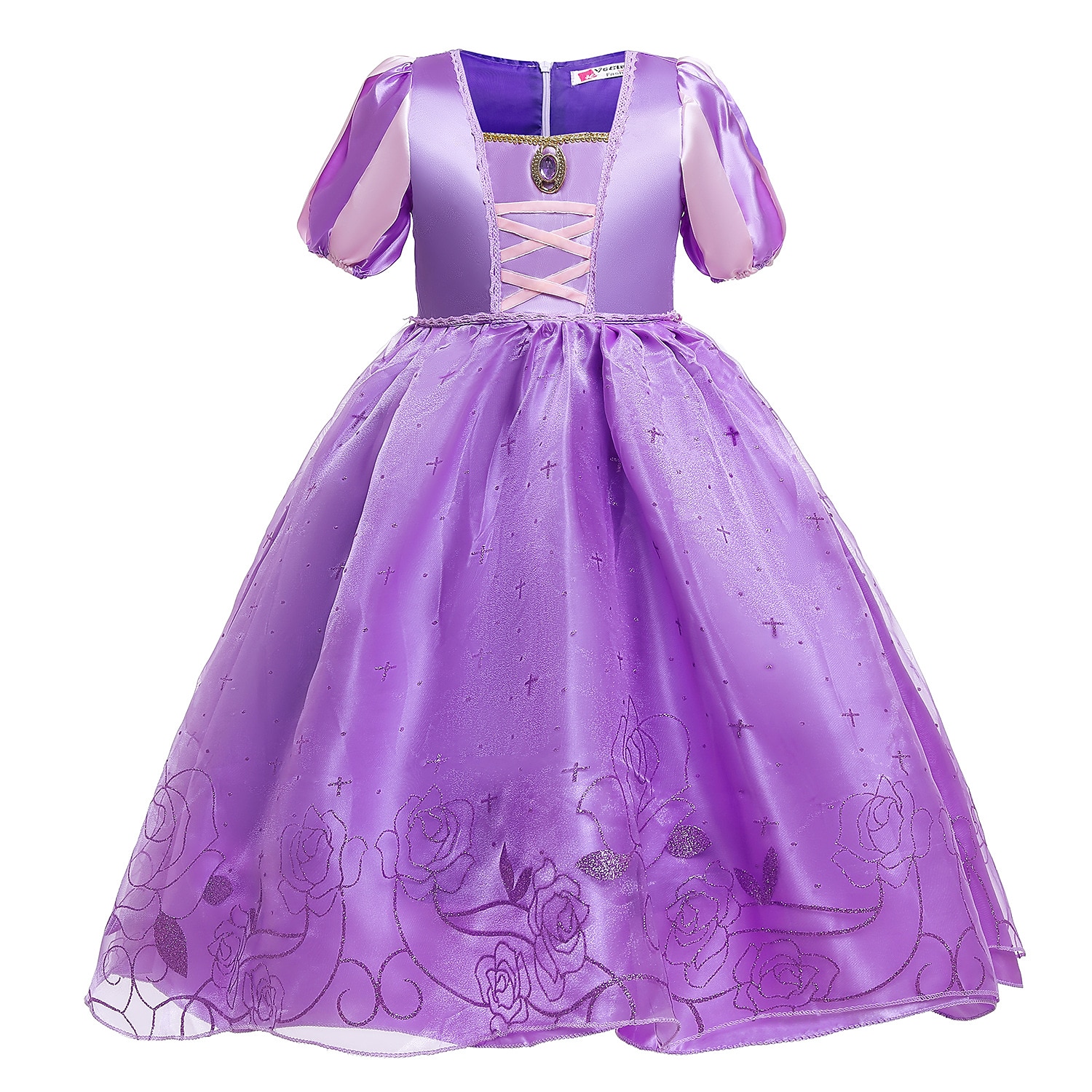 Princess Dress Cloak Flower Girl Dress Cosplay Costume Party for Girls' Kid's Children's Day Masquerade Book Week Wedding Wedding Guest Symphony of Stories 2026 - $31.99 –P5