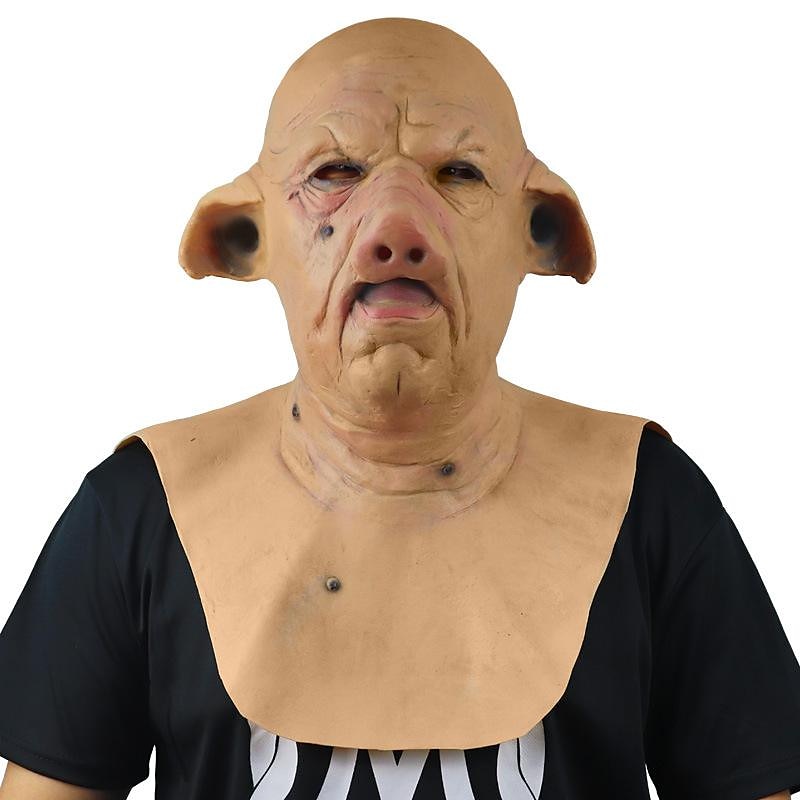 Scary Pig Halloween Mask / Halloween Props Saw Funny Scary Costume Adults' Men's / Women's Halloween / Carnival / Mardi Gras Easy Halloween Costumes Dress Up 2025 - $36.99 –P2