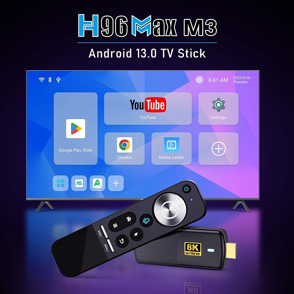 TV Smart Stick Android 13.0 Smart TV Box WiFi6 4K*2K H.265 HEVC RK3528 Set Top Box Media Player PK D6 G7 STICK 2025 - $64.99 –P1