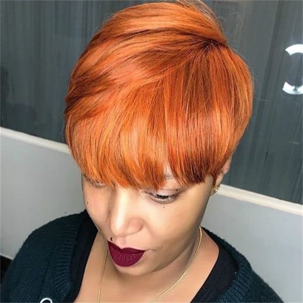 parrucche corte pixie cut con frangia bionda mista marrone parrucche sintetiche miste marroni per le donne nere parrucche corte pixie per le donne parrucche del partito di cosplay di halloween del 2025 a $21.99 –P9