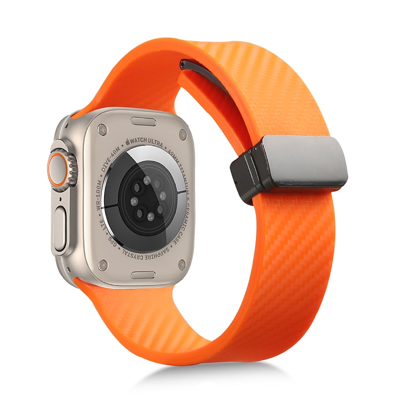2025年 スポーツバンド と互換性があります Apple Watch ウォッチバンド 38mm 40mm 41mm 42mm 44mm 45mm 49mm マグネティッククラスプ 防水 調整可 シリコーン 交換用時計バンド のために iwatch Ultra 2 Series 9 8 7 SE 6 5 4 3 2 1  コレクション – $11.99 –P13