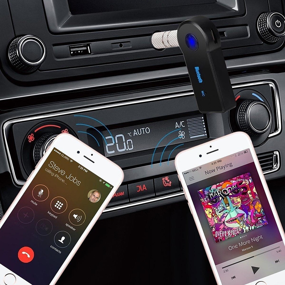 Wireless Bluetooth 3.5mm AUX Audio Stereo Music Home Car Receiver Adapter Mic Bluetooth Receiver 3.5mm Wireless Car Bluetooth Adaptor Aux Car Audio Receiver Converter,bluetooth-adapter,bluetooth adapter,adaptador bluetooth,wireless speaker,bluetoothcarkit 2025 - $11.99 –P2