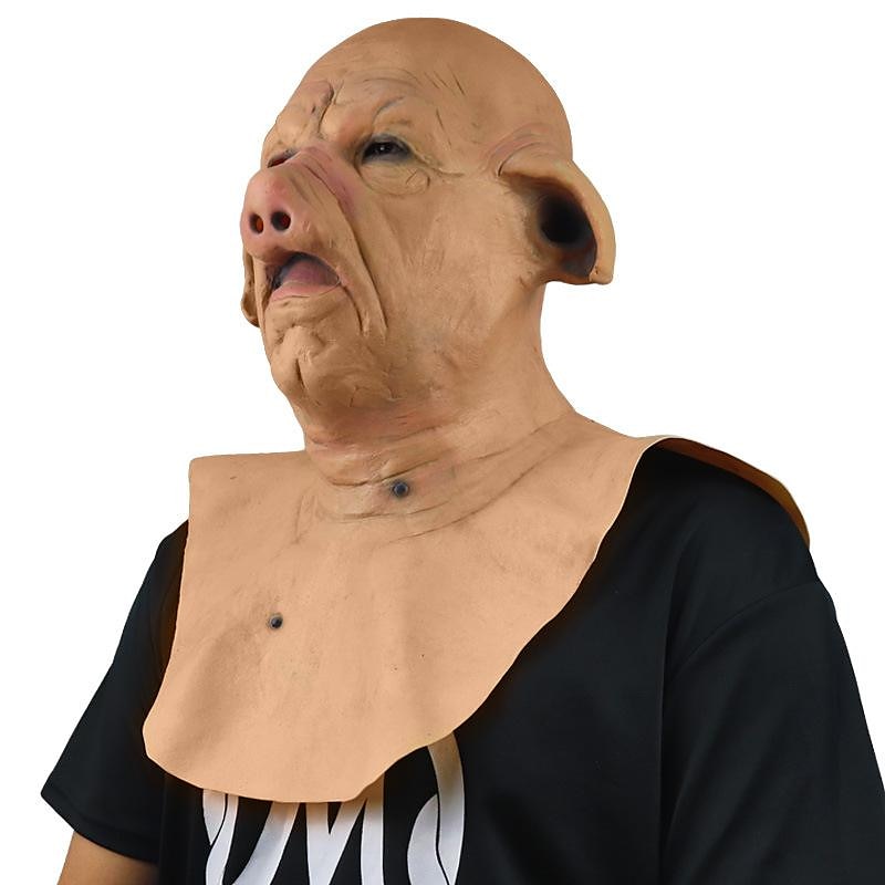 Scary Pig Halloween Mask / Halloween Props Saw Funny Scary Costume Adults' Men's / Women's Halloween / Carnival / Mardi Gras Easy Halloween Costumes Dress Up 2025 - $36.99 –P1