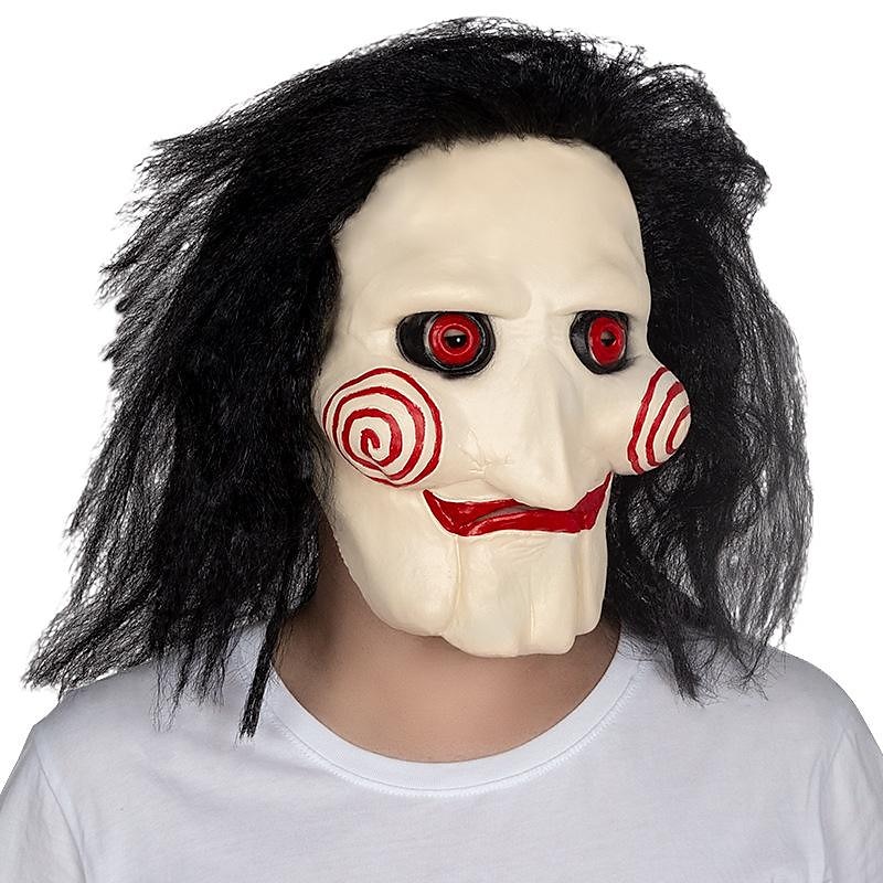 Fűrész Ijesztő malac Maszk Halloween-kellékek Felnőttek Férfi Női Vicces Ijesztő jelmez Mindszentek napja Farsang Mardi Gras Könnyű farsangi jelmez 2025 - $27.99 –P16