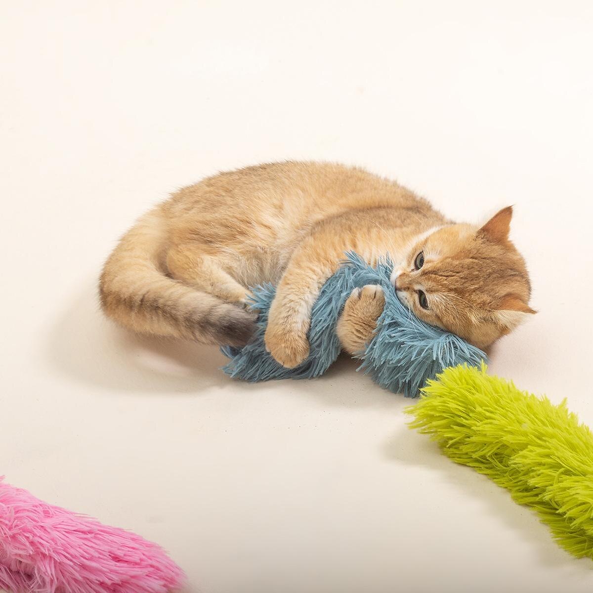 Producători transfrontalieri pernă cu bandă de pluș cu ridicata cu catnip pisică de mestecat însoțitor jucării pentru pisici accesorii pentru animale de companie 2025 - $12.99 –P2