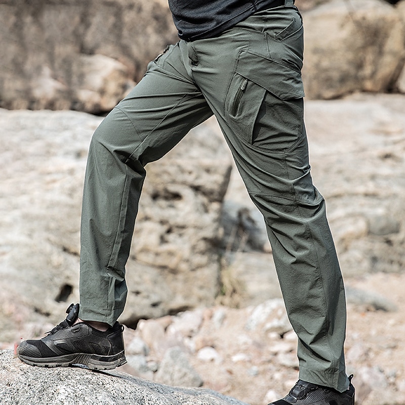 Men's Hiking Pants Trousers Tactical Cargo Pants Outdoor Regular