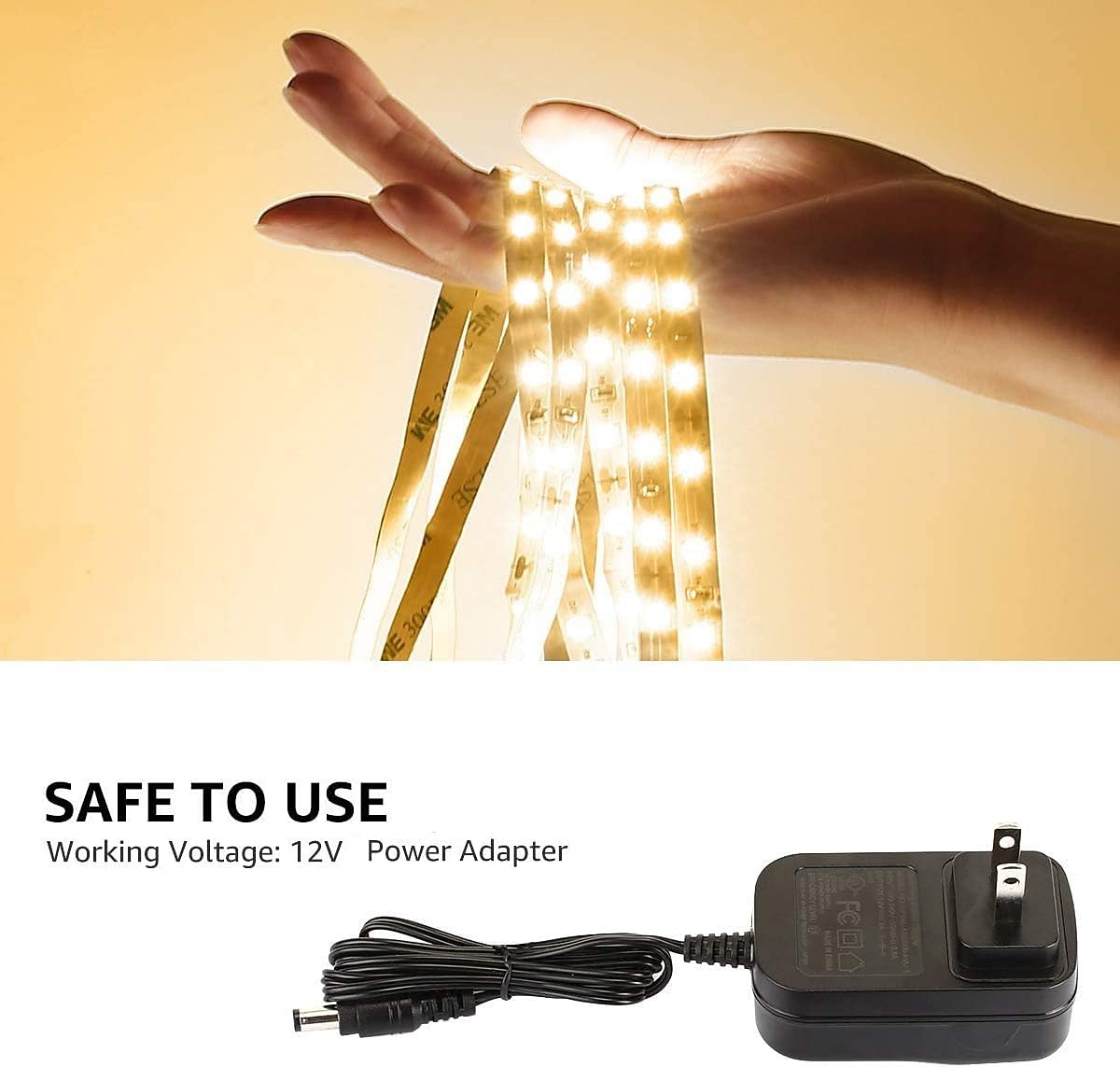 2026年 5メートル 2x5M フレキシブルＬＥＤライトストリップ ライトセット 300-600 LED 2835 SMD 8mm 1セット取付金具 1セット 温白色 パープル LEDストリップライト ハロウィーン ノンテープ・タイプ 12 V  コレクション – $23.99 –P5