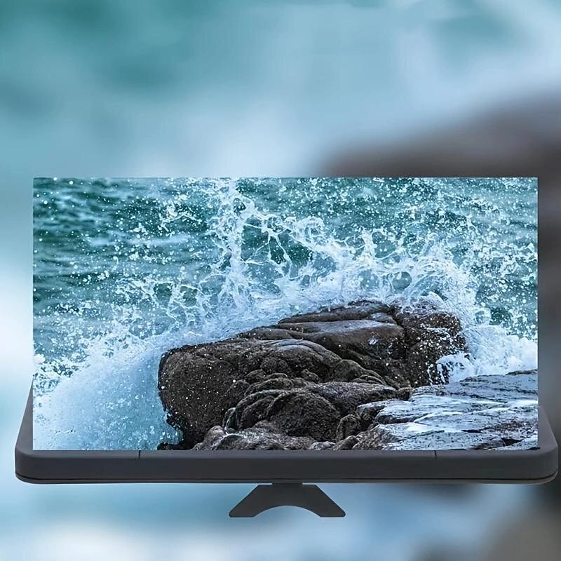 2025年 14 スクリーン拡大鏡携帯電話ポータブル 3d hd 拡大プロジェクター画面引き伸ばし映画ショートビデオゲーム  コレクション – $22.99 –P5
