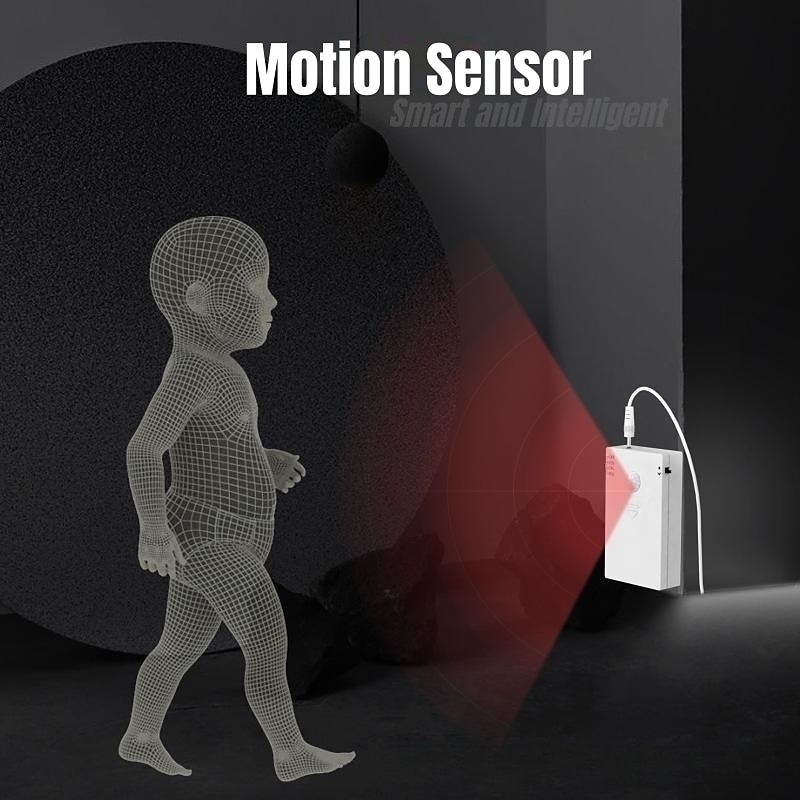 1m 3M 4m Flexibele LED-verlichtingsstrips 30/90/120/150 LEDs 2835 SMD 1 set Warm wit Wit LED-Striplampen Koppelbaar Lichaamssensor 5 V 2026 - $12.49 –P2