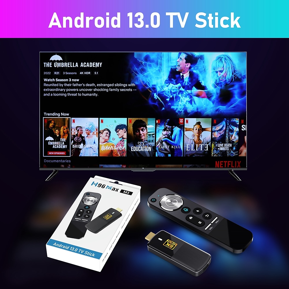 TV Smart Stick Android 13.0 Smart TV Box WiFi6 4K*2K H.265 HEVC RK3528 Set Top Box Media Player PK D6 G7 STICK 2025 - $64.99 –P13