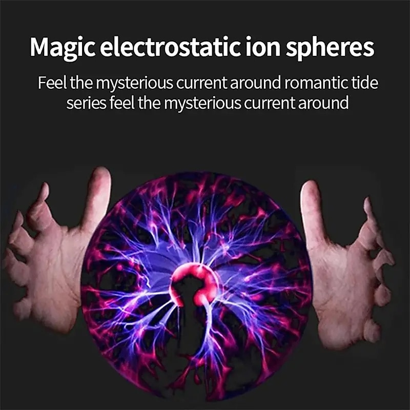 1pc USB Static Electricity Plasma BallElectrostatic Touch Magic Ball Lightning Ball Lamp Crafts Gift Lamp Ion LED Lamp 2025 - $15.99 –P3