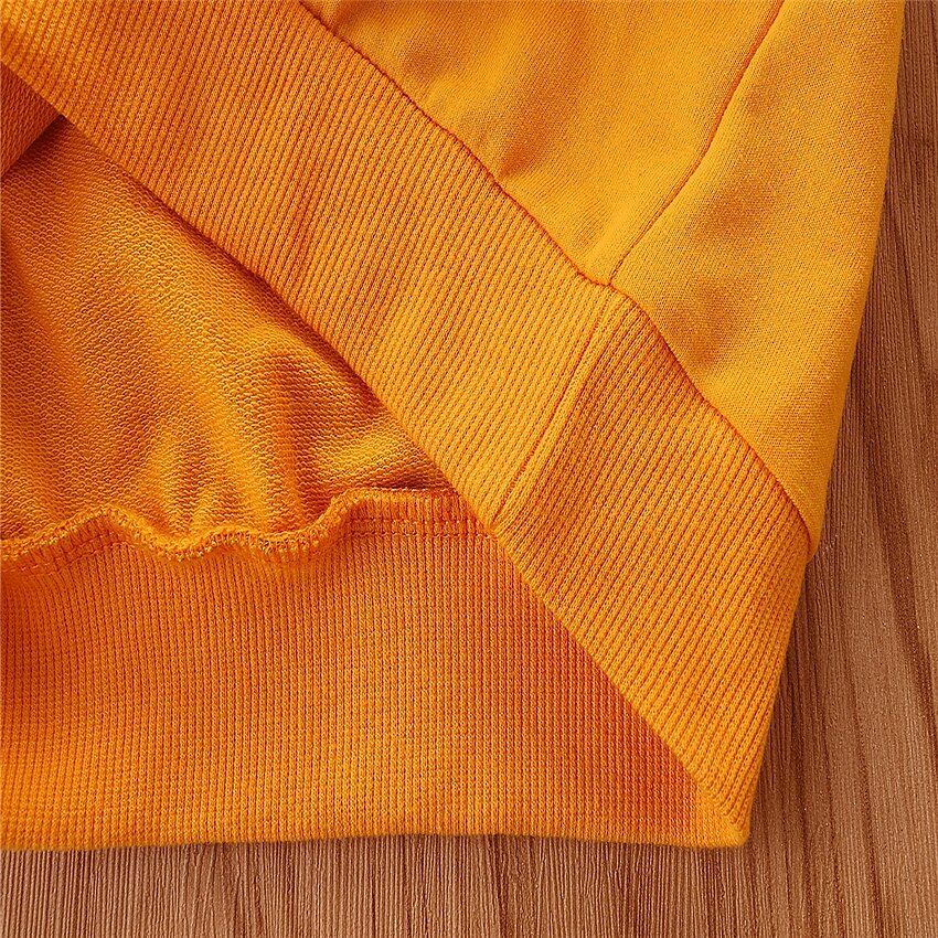2 Pièces Ensemble sweat à capuche et pantalon de survêtement Tenues Bébé Garçon Automatique manche longue Col en V Coton Set Ecole Mode du quotidien Printemps Automne 3-7 ans Jaune de 2025 ? $15.49 –P4