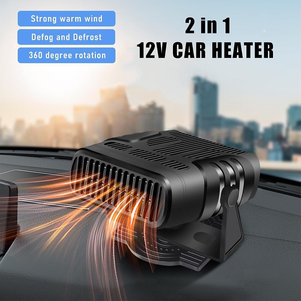 2 IN 1 Car Heater 12V/24V Electric Cooling Heating Fan Portable Electric Dryer Windshield Demister Defroster Fan Car Ornaments 2025 - $22.99 –P1