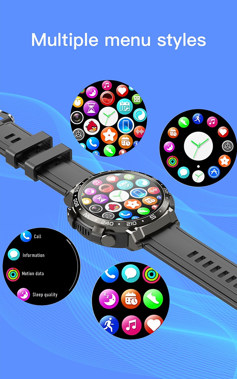 Headset Smart Watch TWS Two In One Wireless Bluetooth Dual Headset Call Health Blood Pressure Sport Music Smartwatch 2025 - $83.19 –P12