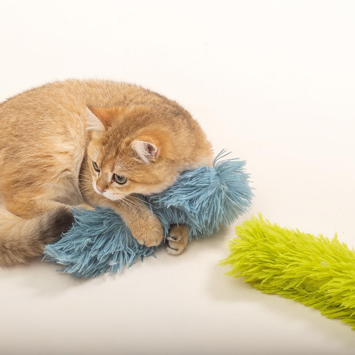 Producători transfrontalieri pernă cu bandă de pluș cu ridicata cu catnip pisică de mestecat însoțitor jucării pentru pisici accesorii pentru animale de companie 2025 - $12.99 –P8
