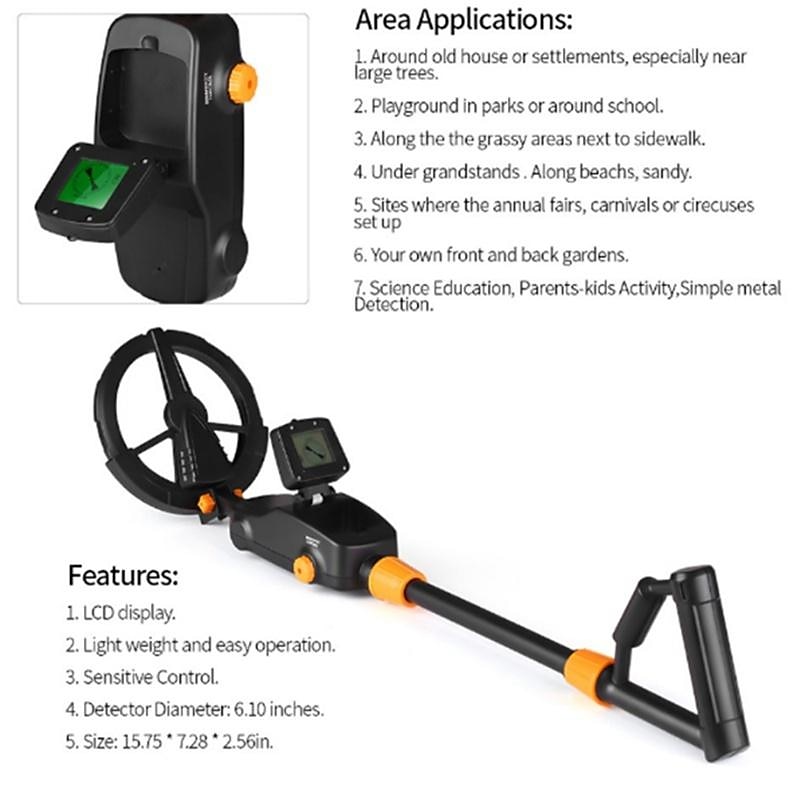 Hunt Treasure  Metal Detector Handheld Metal Detector Bounty Hunter Metal Detector Coin Gold Locator 2025 - $68.99 –P9