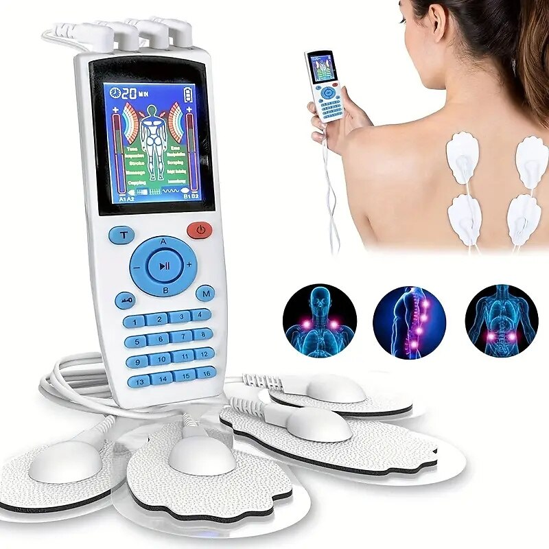 2025年 16 モードを備えた ems とげ器具 - 痛みの緩和と筋肉の回復のためのデジタル理学療法マッサージャー筋肉刺激装置と電気刺激装置 コレクション – $41.99 –P9