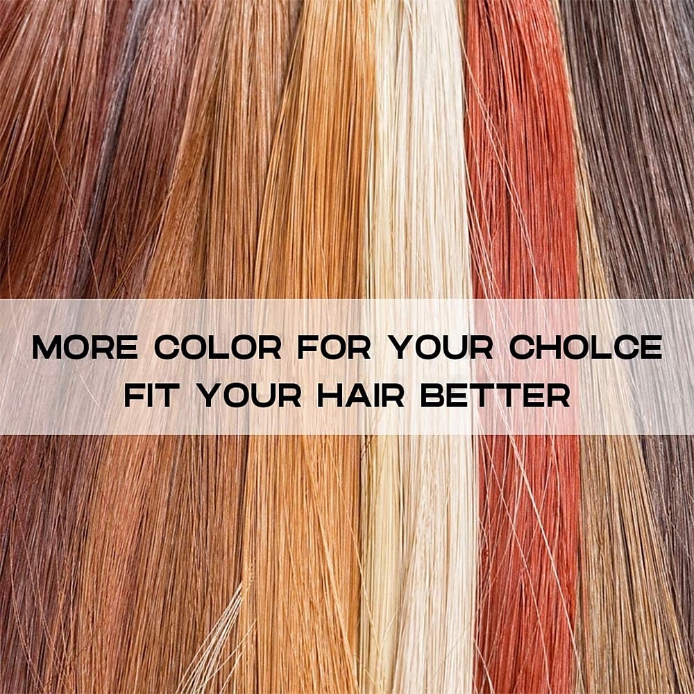 28 inch clip in ponytail extension wrap around lang steil paardenstaarthaar synthetisch haarstukje voor dames kleur blond met lichtgouden highlights 2026 - $11.99 –P6