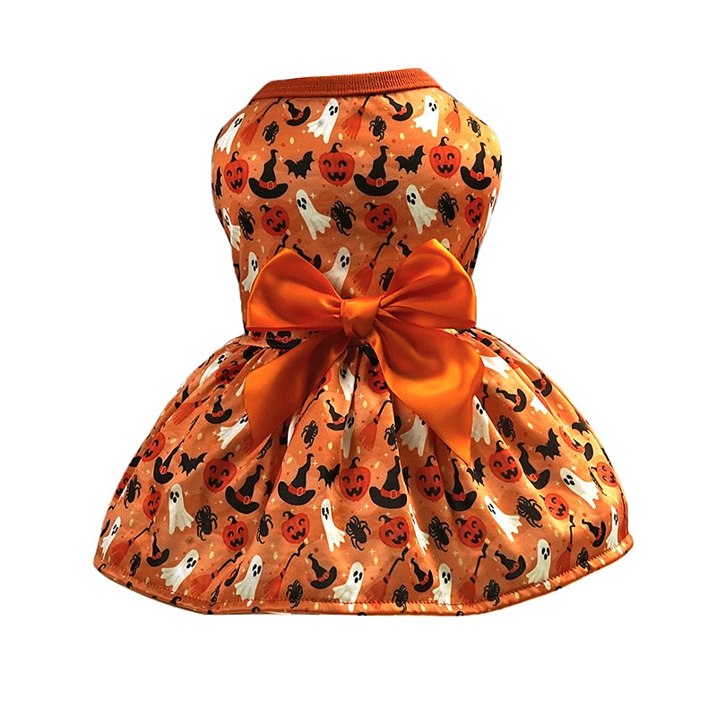 Câini Pisici Rochii Drăguţ Casual Respirabil Απαλό Lavabil Comfortabil Halloween Casul / Zilnic Îmbrăcăminte pentru câini for Bichon Frise Pomeran un Animalut Fluture Small 2025 - $20.99 –P4