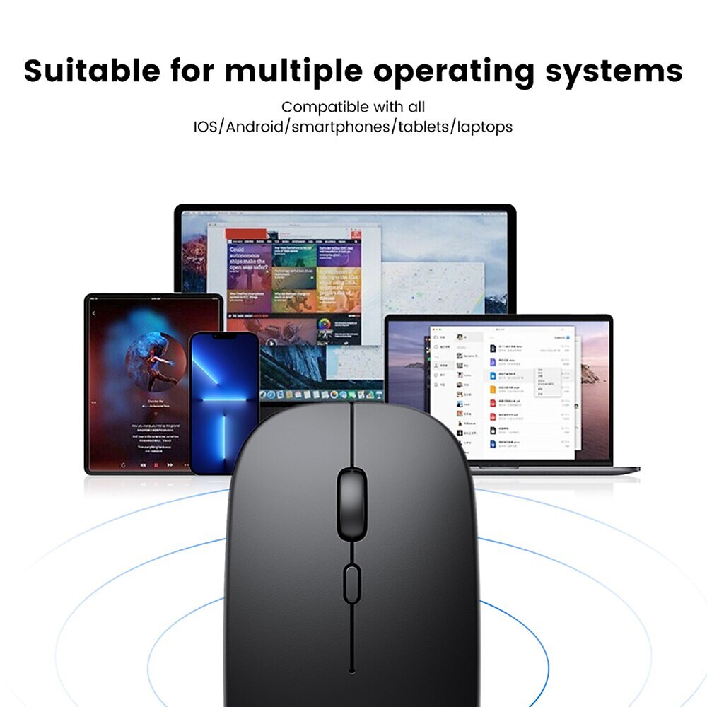 New Arrival Fashion Ultra Thin Slim 2.4 GHz USB Wireless Optical Mouse Mice Receiver For Computer PC Laptop 2025 - $11.99 –P4