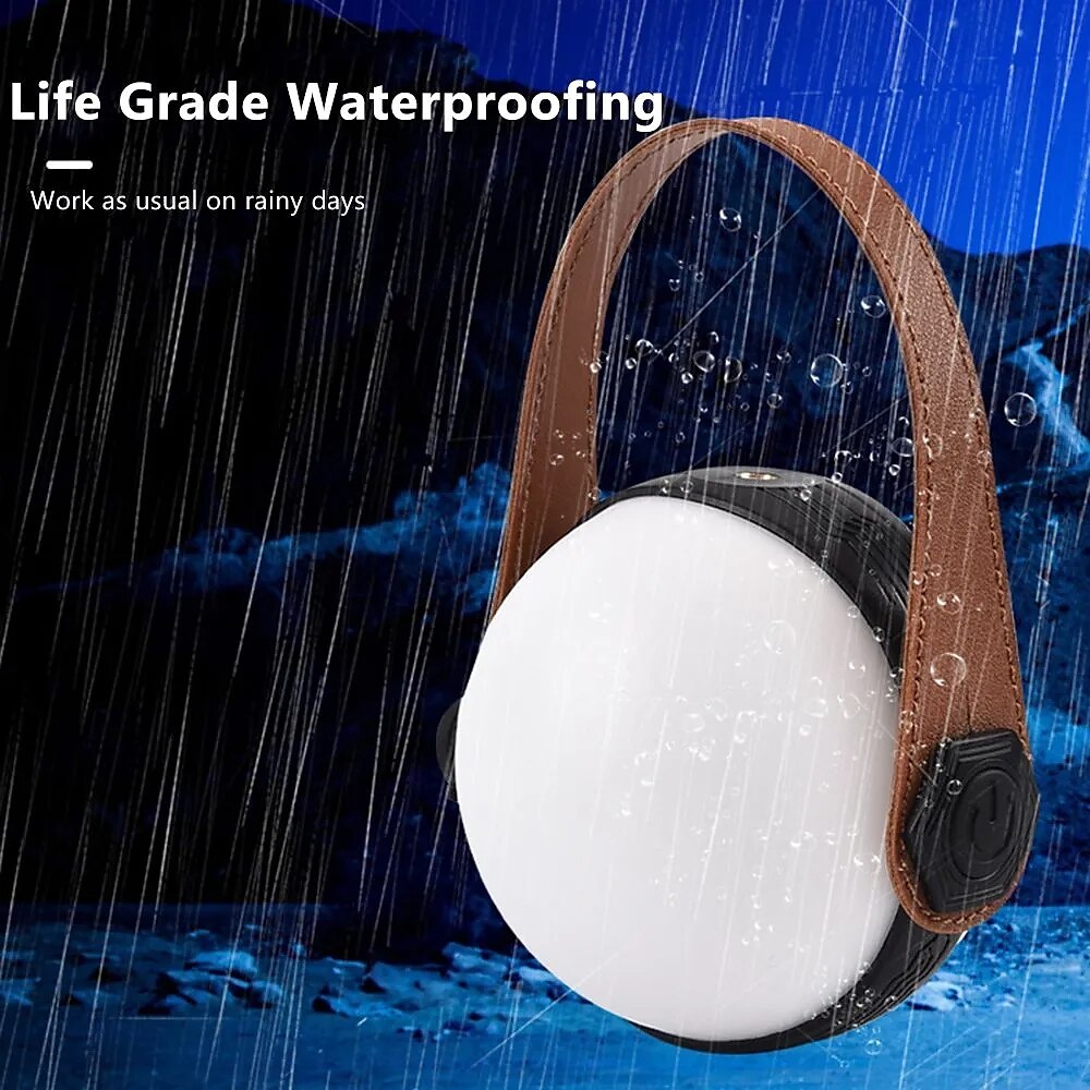 Elf Ball Camping Light Outdoor Atmosphere Camping Tent Light Fast Charging LED Ball Bubble SOS Rescue Light with Bracket 2025 - $22.99 –P6