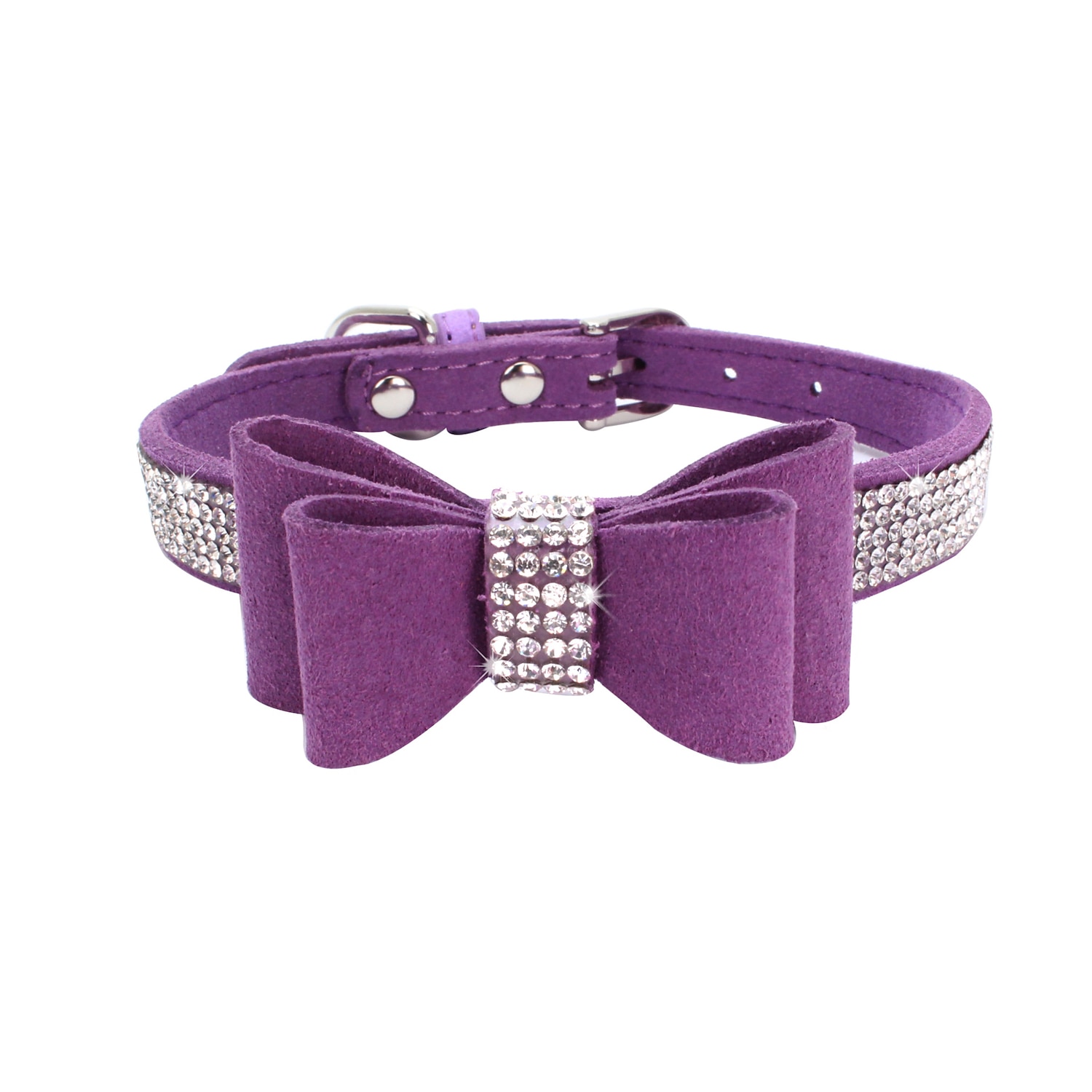 Prodotti per cani Prodotti per roditori Collari Cravatta / Papillon Regolabile Portatile Duraturo Esterno Marcia Strass del 2025 a $16.99 –P8