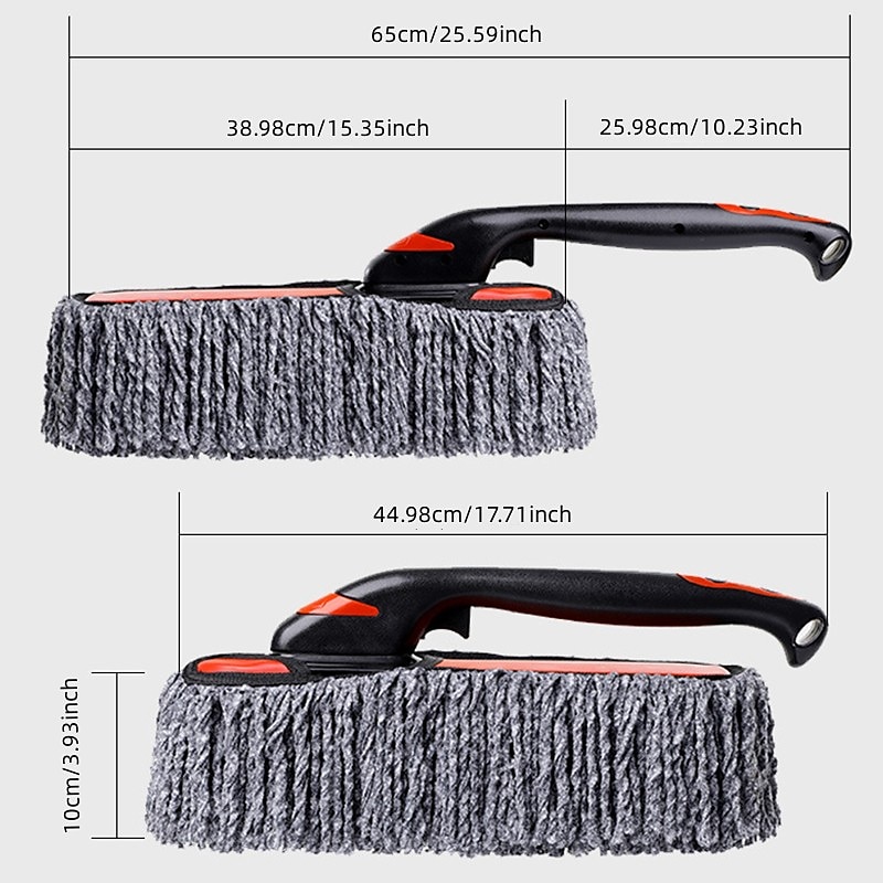 1pc Soft Hair Car Duster - Car Wash Mop & Brush - Cleaner Supplies for Easy  Cleaning & Sweeping of Your Car! 2024 - US $26.03