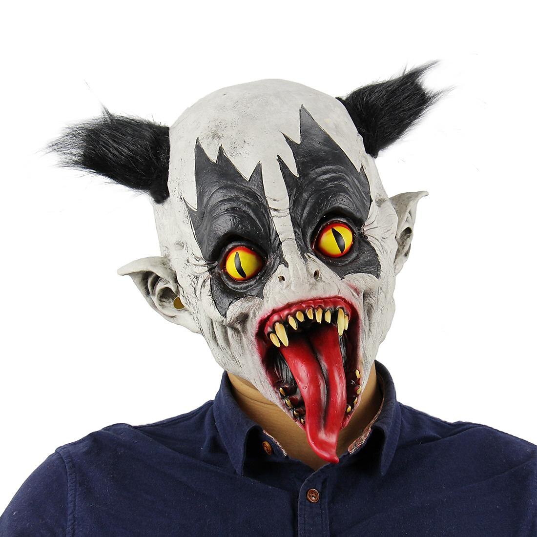 Halloween Zombie Mask Clown Mask Latex Horror Mask Skeleton Ghost Mask Zombie Scary Prop Headgear 2025 - $29.99 –P3