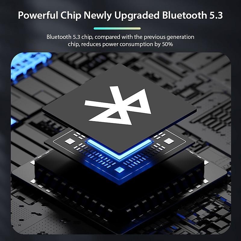 2025年 1pc ロングスタンバイ Bluetooth ワイヤレスイヤホン LED 電源ディスプレイ Bluetooth イヤホンノイズキャンセリングワイヤレスヘッドセット耳フックスポーツヘッドフォンボタン制御 コレクション – $18.99 –P14