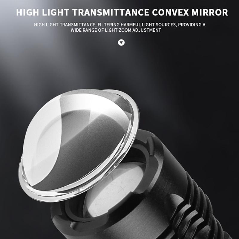 2025年 強力な LED 懐中電灯ハイパワー 18650 usb 充電式ズーム釣りランタン 5 モード防水自転車ライト戦術的なトーチ コレクション – $24.99 –P10