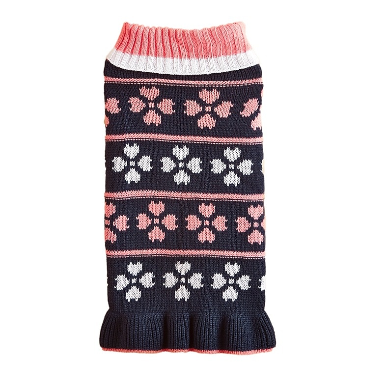 Kutyák Macskák Pulóverek Jumper Divat aranyos stílus Tél Meleg Légáteresztő Mekano Mosható Kényelmes Szabadtéri Alkalmi / Napi Kutyaruházat for bichon frisé Pomerániai törpespitz Kölyök kisállat 2025 - $26.99 –P11