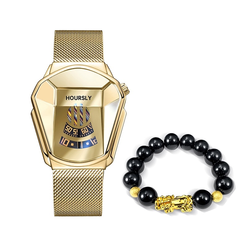 Luxusní pánské quartz hodinky moderní trend cool pánské zápěstní hodinky nerezová ocel módní quartz hodinky pro muže Relogio Masculino 2025 - $27.99 –P9