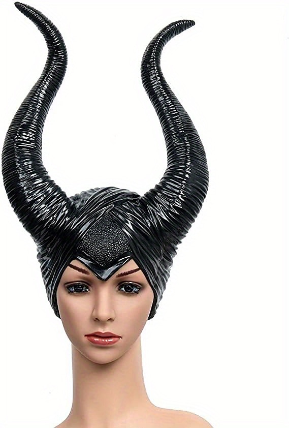 Halloween Boszorkány Maleficent Sapka Halloween Kellékek Ökör Tülkök Felnőttek Nők Halloween Halloween Karnevál Könnyű Karneváli Jelmez a Walpurgis éjre 2025 - $17.49 –P8
