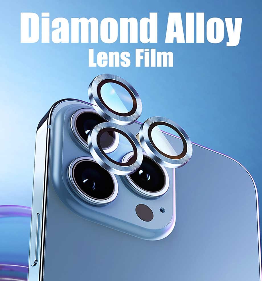 1 készlet Kamera lencsevédő Kompatibilitás Apple iPhone 16 iPhone 15 Pro Max Plus iPhone 14 13 12 11 Pro Max Mini SE X XR XS Max 8 7 Plus Edzett üveg 9H erősség Anti-ujjlenyomat Nagyfelbontású (HD 2025 - $10.99 –P1