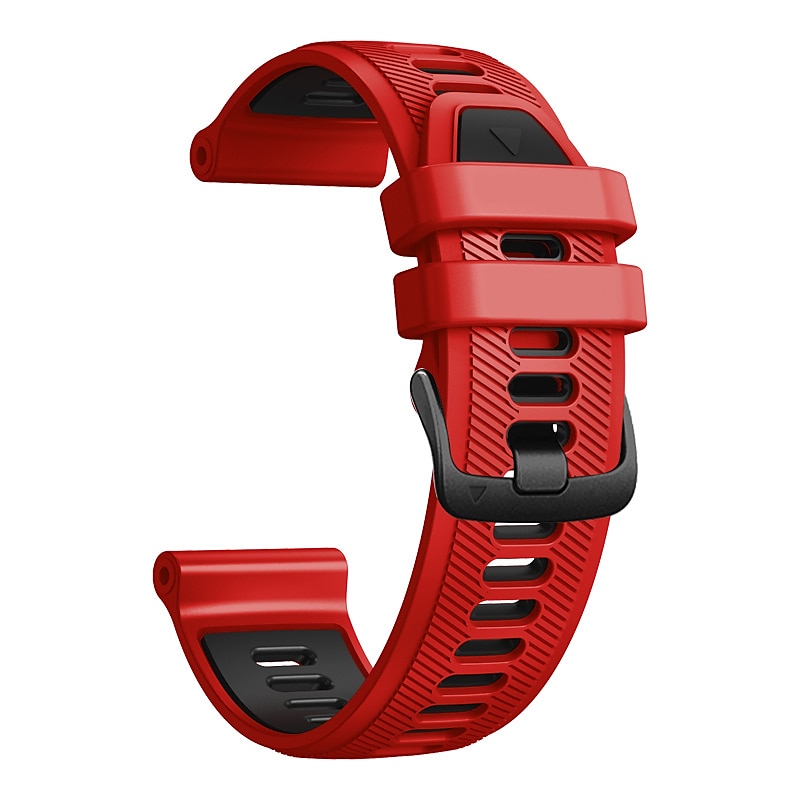 Pulseiras de Relógio para Garmin Fenix 7 Pro 6 5 Plus Epix Pro 47mm Approach S70 47mm S62 S60 Forerunner 955 255 945 745 Instinct 2 Marq Descent Quatix 22mm Silicone Substituição Alça 22mm Ajustável de 2025 por $17.99 –P10