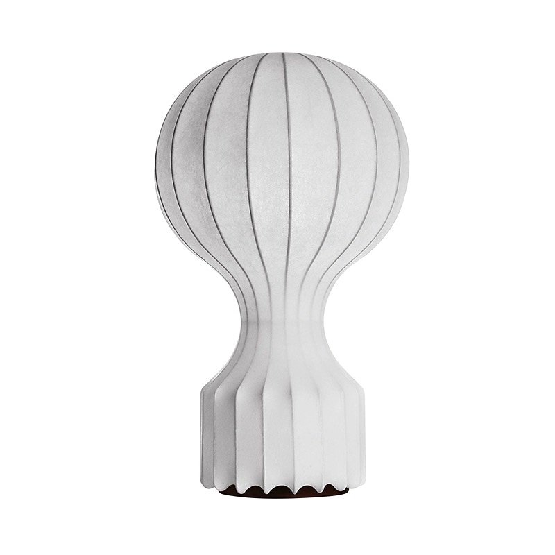 lámpara de mesa globo de aire caliente blanco cálido 18 "28" lámpara de mesa led lámpara de escritorio deco creativa moderna minimalista sala de estar dormitorio restaurante de cabecera seda de gusano 2025 - $218.99 –P9