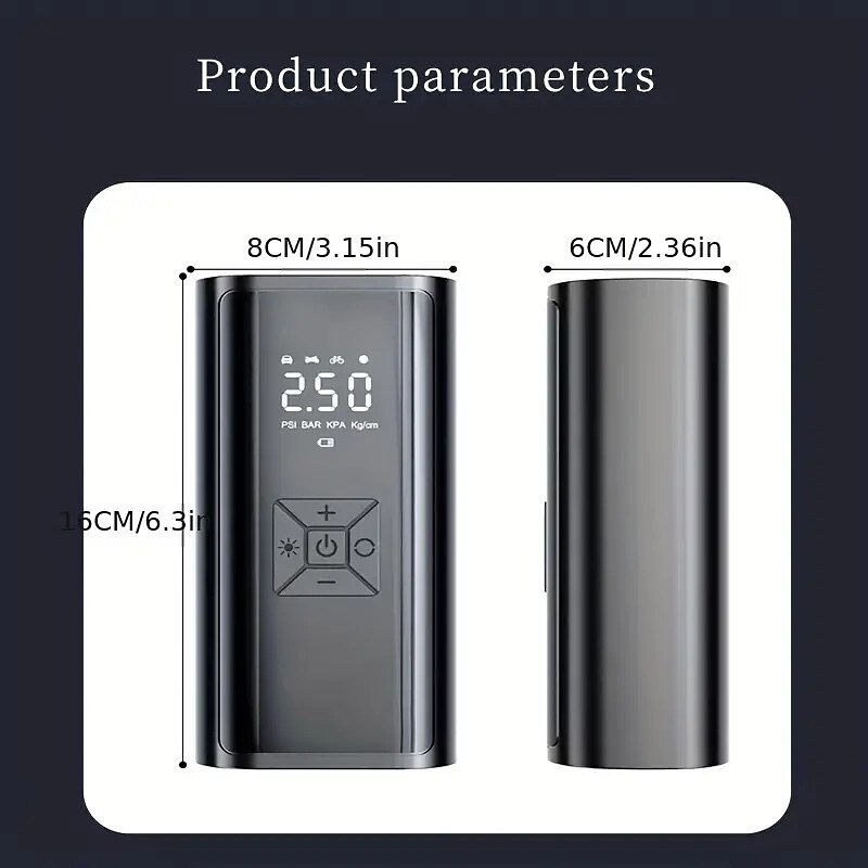 Vehicle-mounted Inflator Pump Automobile Car Small Portable Tire Multifunctional Inflator Electric Inflator Automobile 2025 - $54.99 –P11