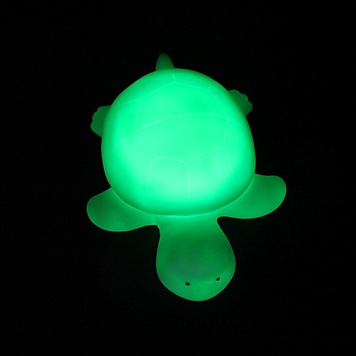 7 cores mudança led luz noturna lâmpada de mesa luz de cabeceira decoração do quarto presente de natal tartaruga marinha operada a bateria de 2025 por $4.49 -P2