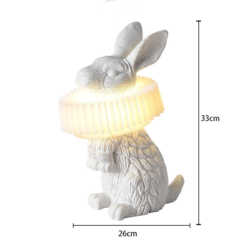 Table Lamp Rabbit Light,LED Night Light Bedside Sleeping Cartoon Table Lamp Rabbit Miffy Gift Cute Decoration Gift Can Be Used As Night Light 110-240V 2025 - $291.99 –P14