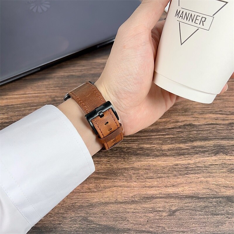 Luxury Women Leather Strap For Apple Watch Band 8 Ultra 49mm 41mm