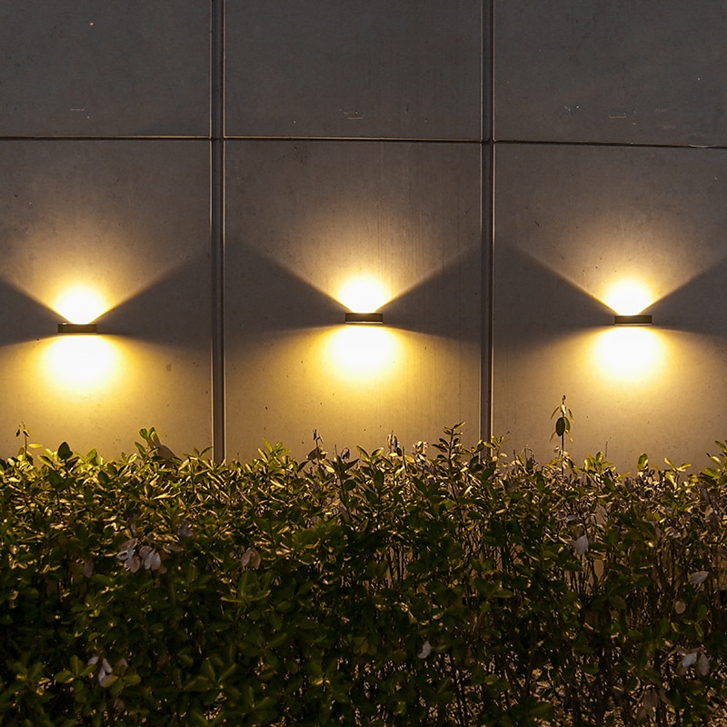 Applique murale solaire éclairage extérieur de la maison éclairage public balcon atmosphère lavage des murs spot jardin étape clôture cour étanche paysage lampe de 2026 ? $15.49 –P4