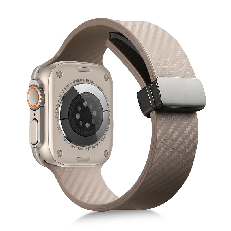 2025年 スポーツバンド と互換性があります Apple Watch ウォッチバンド 38mm 40mm 41mm 42mm 44mm 45mm 49mm マグネティッククラスプ 防水 調整可 シリコーン 交換用時計バンド のために iwatch Ultra 2 Series 9 8 7 SE 6 5 4 3 2 1  コレクション – $11.99 –P9