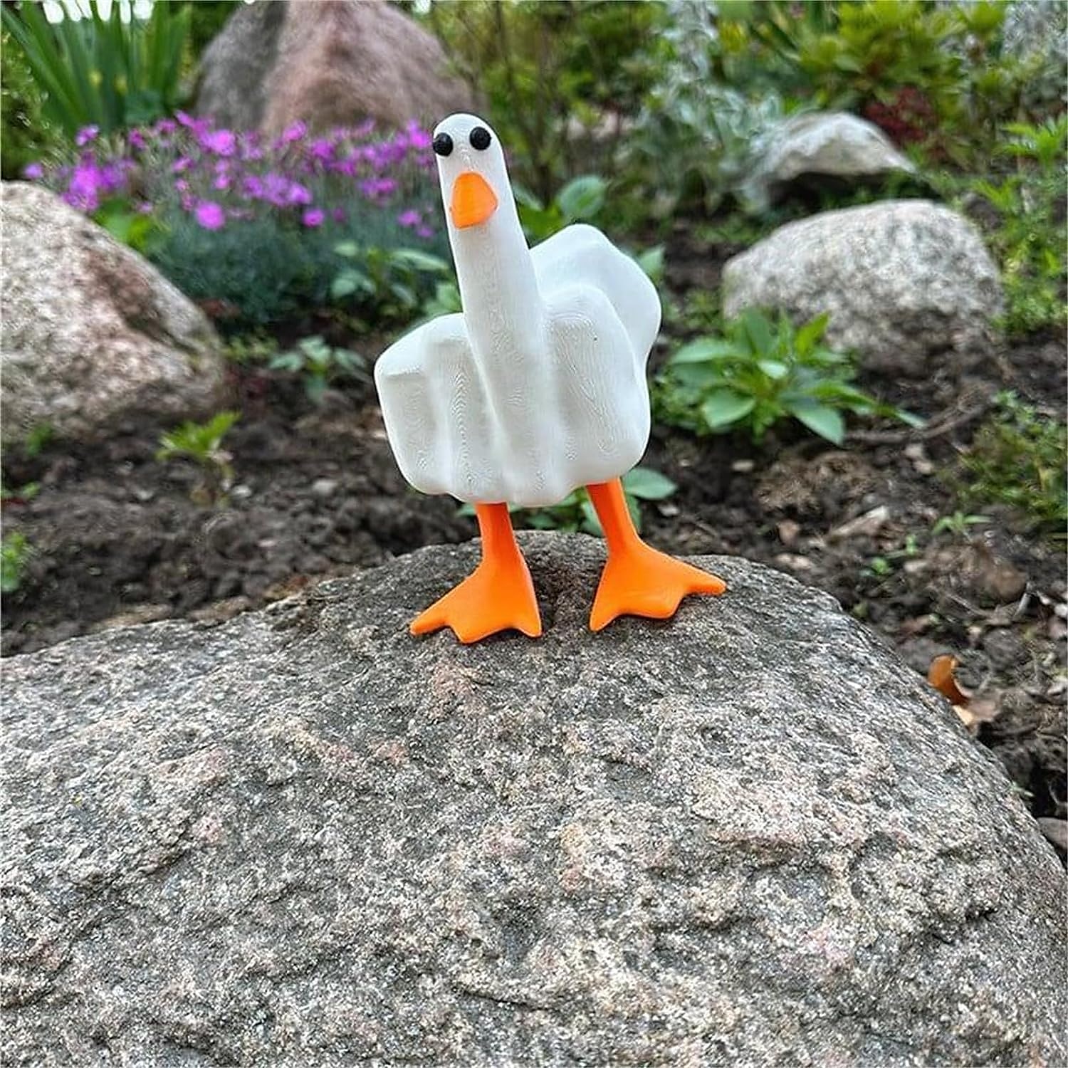 New Duck You Refers To The Cartoon Duck Resin Crafts Garden Sculpture Decoration Design Micro-Landscape 2023 - GBP £9 –P6