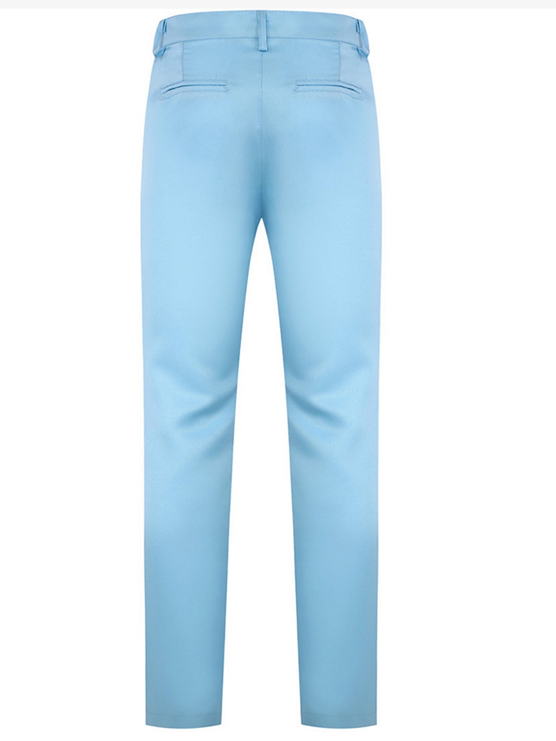 Men's Dress Pants Trousers Suit Pants Pocket Plain Comfort Breathable Outdoor Daily Going out Fashion Casual Black White 2025 - $15.49 –P10