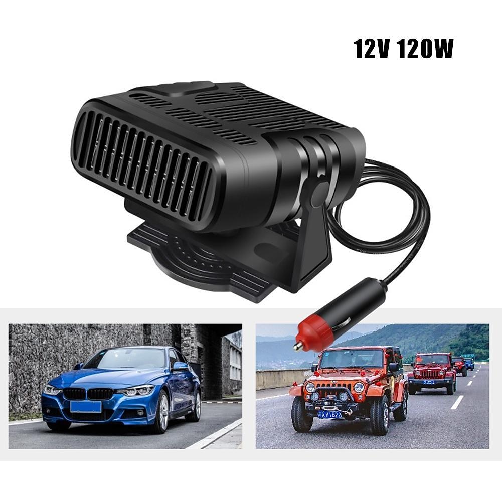 2 IN 1 Car Heater 12V/24V Electric Cooling Heating Fan Portable Electric Dryer Windshield Demister Defroster Fan Car Ornaments 2025 - $22.99 –P5