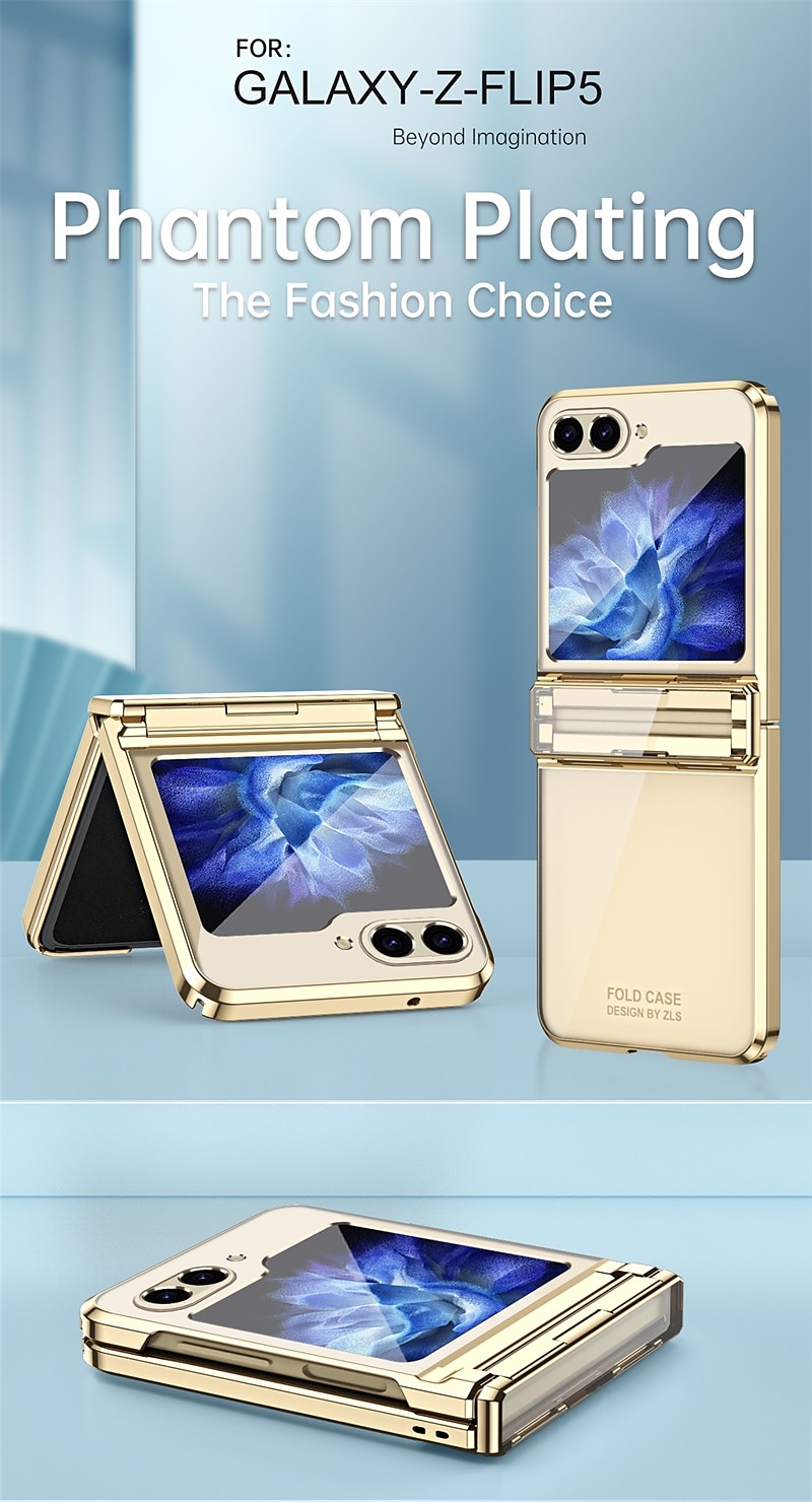 2025年 サムスンギャラクシー Z フリップ 6 Z フリップ 5 Z フリップ 4 Z フリップ 3 バックカバー プレーティング フルボディ 保護 防傷 PC コレクション – $25.99 –P1